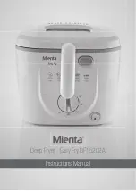 Mienta Easy Fry DF15202A Instruction Manual предпросмотр