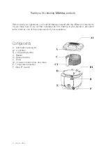 Предварительный просмотр 2 страницы Mienta Easy Fry DF15202A Instruction Manual