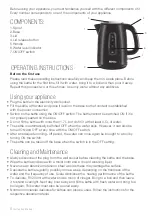 Предварительный просмотр 4 страницы Mienta EK20720A Instruction Manual