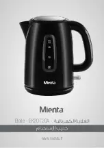 Preview for 16 page of Mienta EK20720A Instruction Manual