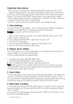 Preview for 8 page of Mienta MW32927A Instruction Manual