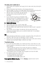 Preview for 8 page of Mienta Vitesse HB11422A Instruction Manual