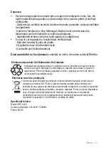 Preview for 23 page of Mienta Vitesse HB11422A Instruction Manual