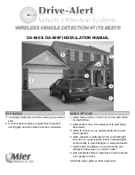 Mier Drive Alert DA-600 Installation Manual preview