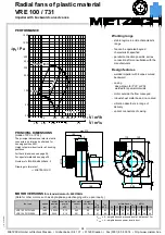 Preview for 8 page of Mietzsch VRE 100 Series User Information