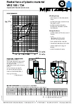 Предварительный просмотр 9 страницы Mietzsch VRE 100 Series User Information