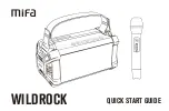 Предварительный просмотр 1 страницы Mifa WILDROCK Quick Start Manual