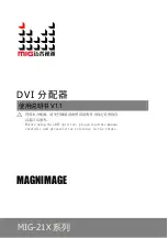 MIG MAGNIMAGE MIG-21X Series User Manual preview