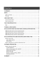 Preview for 21 page of MIG MAGNIMAGE MIG-21X Series User Manual