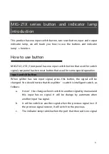 Preview for 30 page of MIG MAGNIMAGE MIG-21X Series User Manual