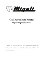 Migali C-RO-24G Operating Instructions Manual preview