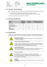 Предварительный просмотр 10 страницы Migatronic automation CoWelder UR10E PI350 AC/DC Instruction Handbook Manual