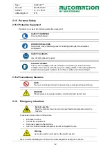 Предварительный просмотр 12 страницы Migatronic automation CoWelder UR10E PI350 AC/DC Instruction Handbook Manual