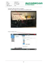 Предварительный просмотр 57 страницы Migatronic automation CoWelder UR10E PI350 AC/DC Instruction Handbook Manual
