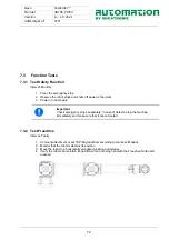 Предварительный просмотр 72 страницы Migatronic automation CoWelder UR10E PI350 AC/DC Instruction Handbook Manual