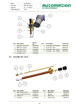 Предварительный просмотр 76 страницы Migatronic automation CoWelder UR10E PI350 AC/DC Instruction Handbook Manual