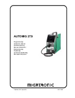Migatronic AUTOMIG 273i Instruction Manual preview