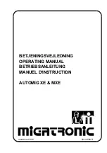 Migatronic AUTOMIG MXE Operating Manual preview