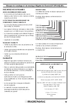 Предварительный просмотр 19 страницы Migatronic Basic ADF Instruction Manual