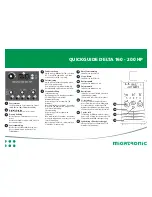 Preview for 2 page of Migatronic DELTA 160 HP Quick Manual