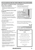 Предварительный просмотр 15 страницы Migatronic FOCUS ADF Instruction Manual