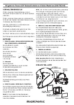 Предварительный просмотр 25 страницы Migatronic FOCUS ADF Instruction Manual