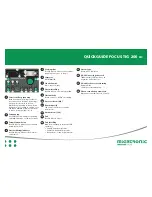 Preview for 16 page of Migatronic FOCUS TIG 200 PFC Quick Manual