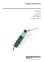 Migatronic Green Pointer X2 User Manual preview