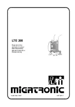 Предварительный просмотр 1 страницы Migatronic LTE 200 Instruction Manual