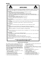 Предварительный просмотр 3 страницы Migatronic MIG 300 STB Instruction Manual