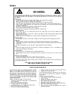 Preview for 5 page of Migatronic MIG 305x C Instruction Manual