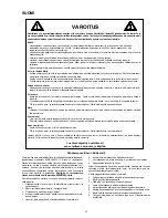 Preview for 47 page of Migatronic MIG 305x C Instruction Manual