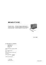 Migatronic MIGACUT 5i Instruction Manual preview