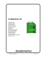 Migatronic PI 200 AC/DC HP Instruction Manual preview