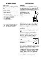 Preview for 66 page of Migatronic PI 350 AC/DC Instruction Manual