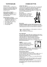 Preview for 90 page of Migatronic PI 350 AC/DC Instruction Manual