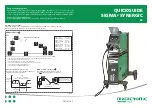 Migatronic SIGMA2 PULSE Quick Manual предпросмотр