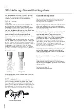 Preview for 8 page of Migatronic TIG 101 User Manual