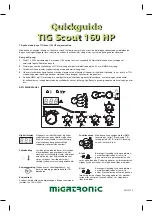 Preview for 1 page of Migatronic TIG Scout 160 HP Quick Manual