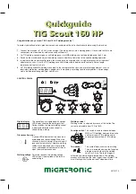 Preview for 3 page of Migatronic TIG Scout 160 HP Quick Manual