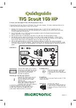 Preview for 5 page of Migatronic TIG Scout 160 HP Quick Manual