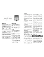 Предварительный просмотр 1 страницы Mighty Module MM1820 Manual