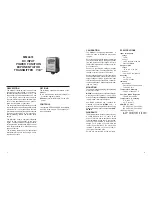 Предварительный просмотр 1 страницы Mighty Module MM4431 Manual