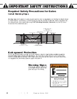 Предварительный просмотр 10 страницы Mighty Mule 200 E-Z GATE OPENER UL325 SERIES Installation Manual