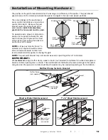 Предварительный просмотр 17 страницы Mighty Mule 200 E-Z GATE OPENER UL325 SERIES Installation Manual