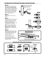 Предварительный просмотр 20 страницы Mighty Mule 200 E-Z GATE OPENER UL325 SERIES Installation Manual