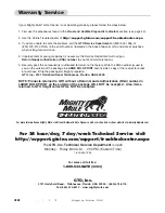 Предварительный просмотр 36 страницы Mighty Mule 200 E-Z GATE OPENER UL325 SERIES Installation Manual