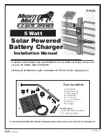 Mighty Mule FM121 Installation Manual preview