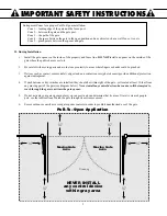 Предварительный просмотр 7 страницы Mighty Mule FM502 Installation Manual