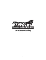 Preview for 39 page of Mighty Mule FM700 Installation Manual